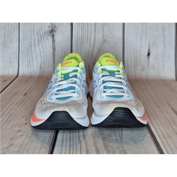 Asics Womens Size 7 Gel-Excite 6 Sp Running Shoes White Blue LaceUp Mesh - Picture 5 of 12